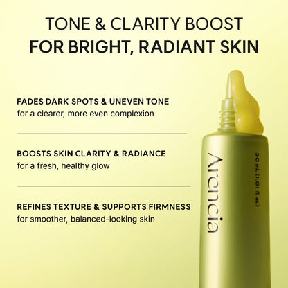 Veloriah™ Vitamin C Booster Shot, Pure Vitamin C + Glutathione for Bright, Healthy Skin Glow, 1.01 fl oz