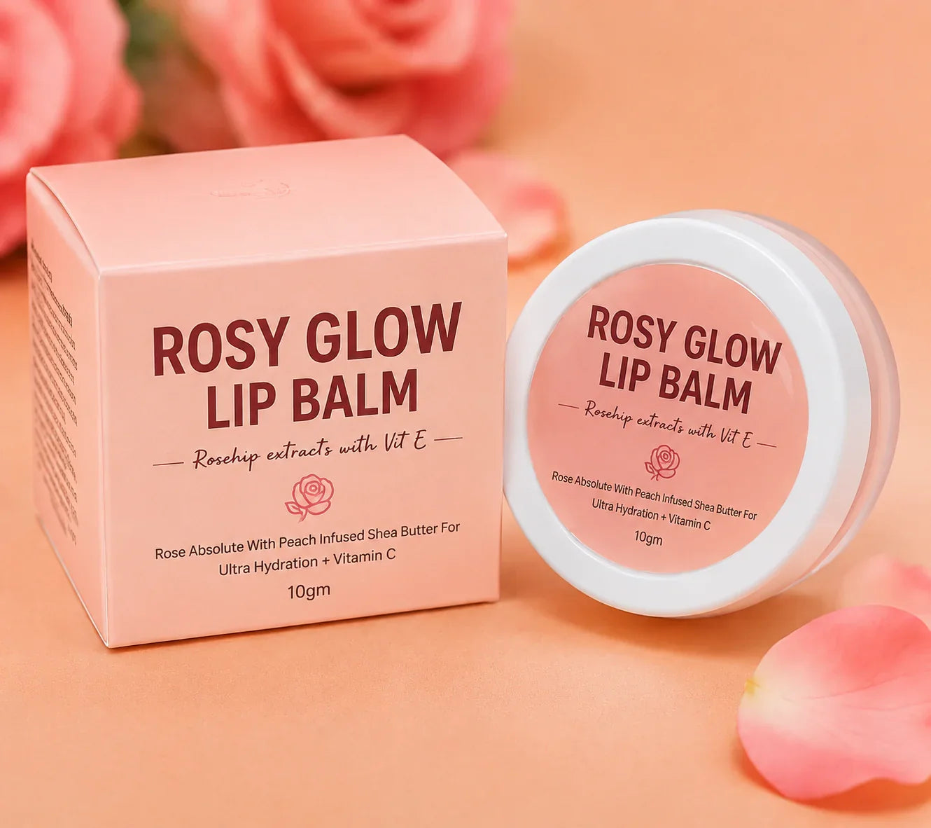 Veloriah™ Rosy Glow Lip Balm
