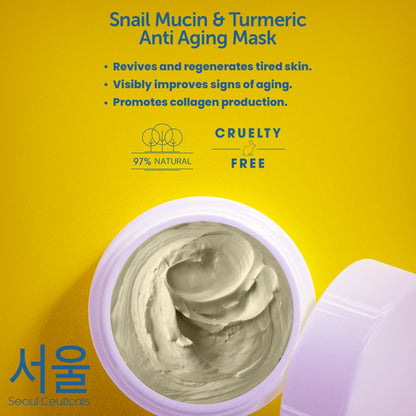 Veloriah™  Snail Mucin & Turmeric Mask