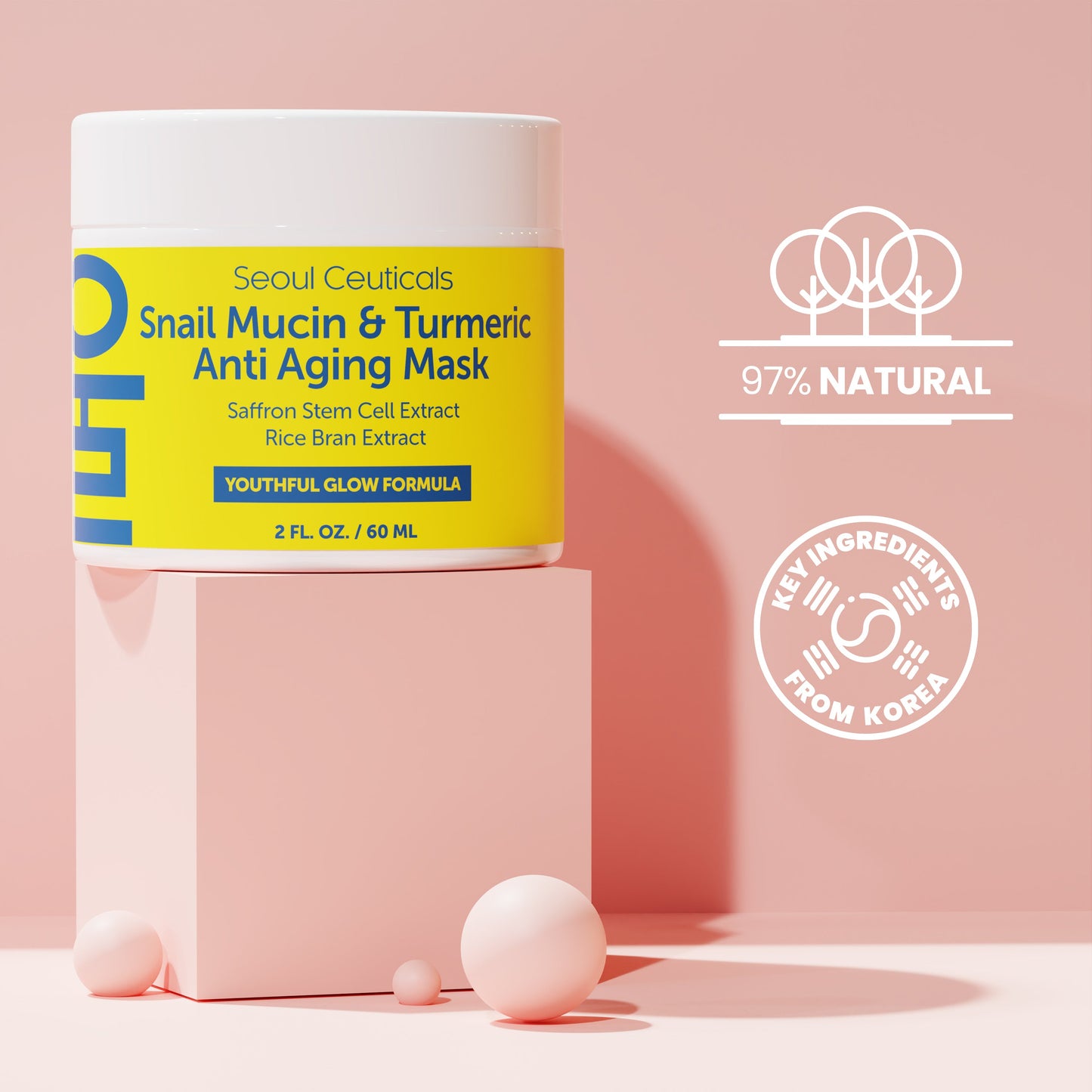 Veloriah™  Snail Mucin & Turmeric Mask