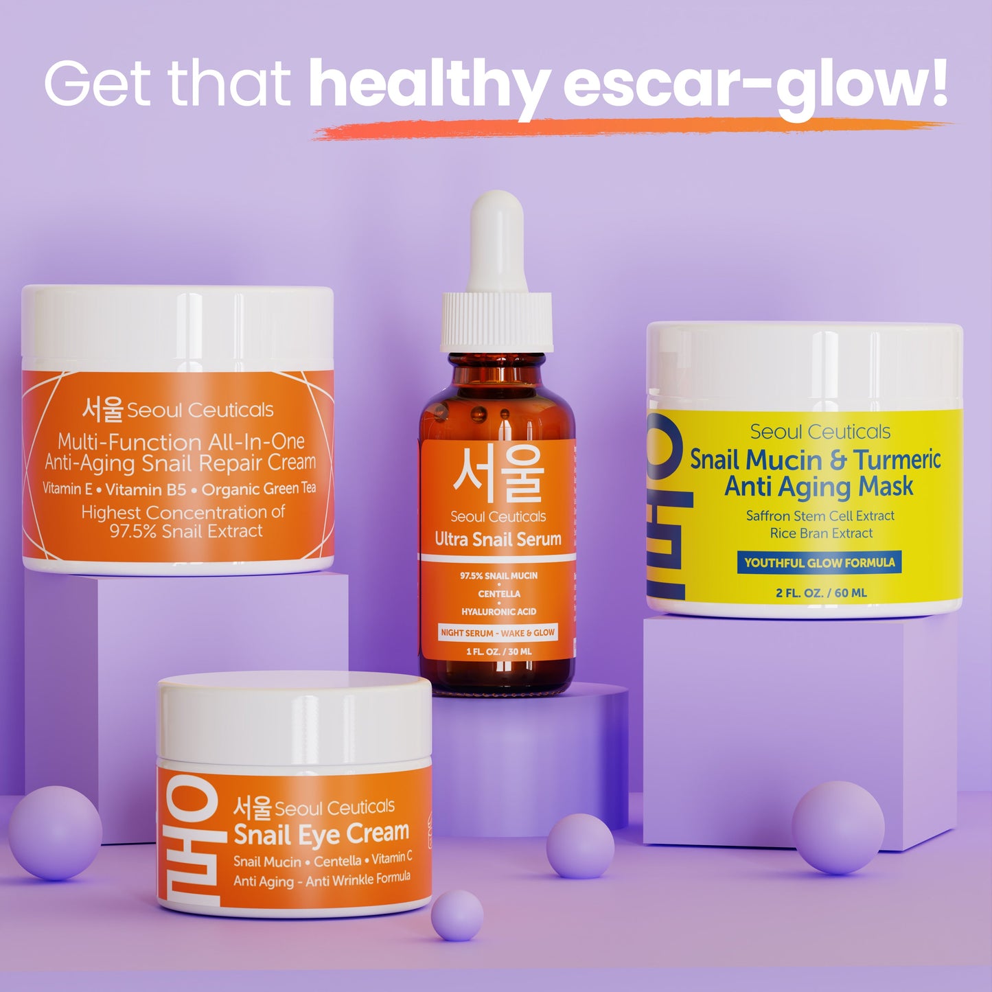 Veloriah™  Snail Mucin & Turmeric Mask